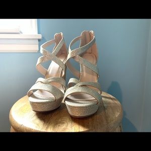 Charlotte Russe heels gold